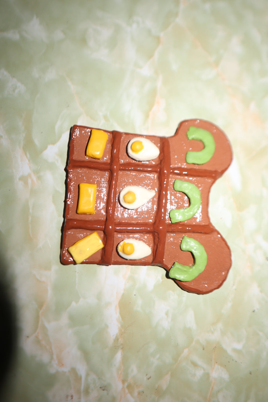 Breakfast Themed Tic Tac Toe Board