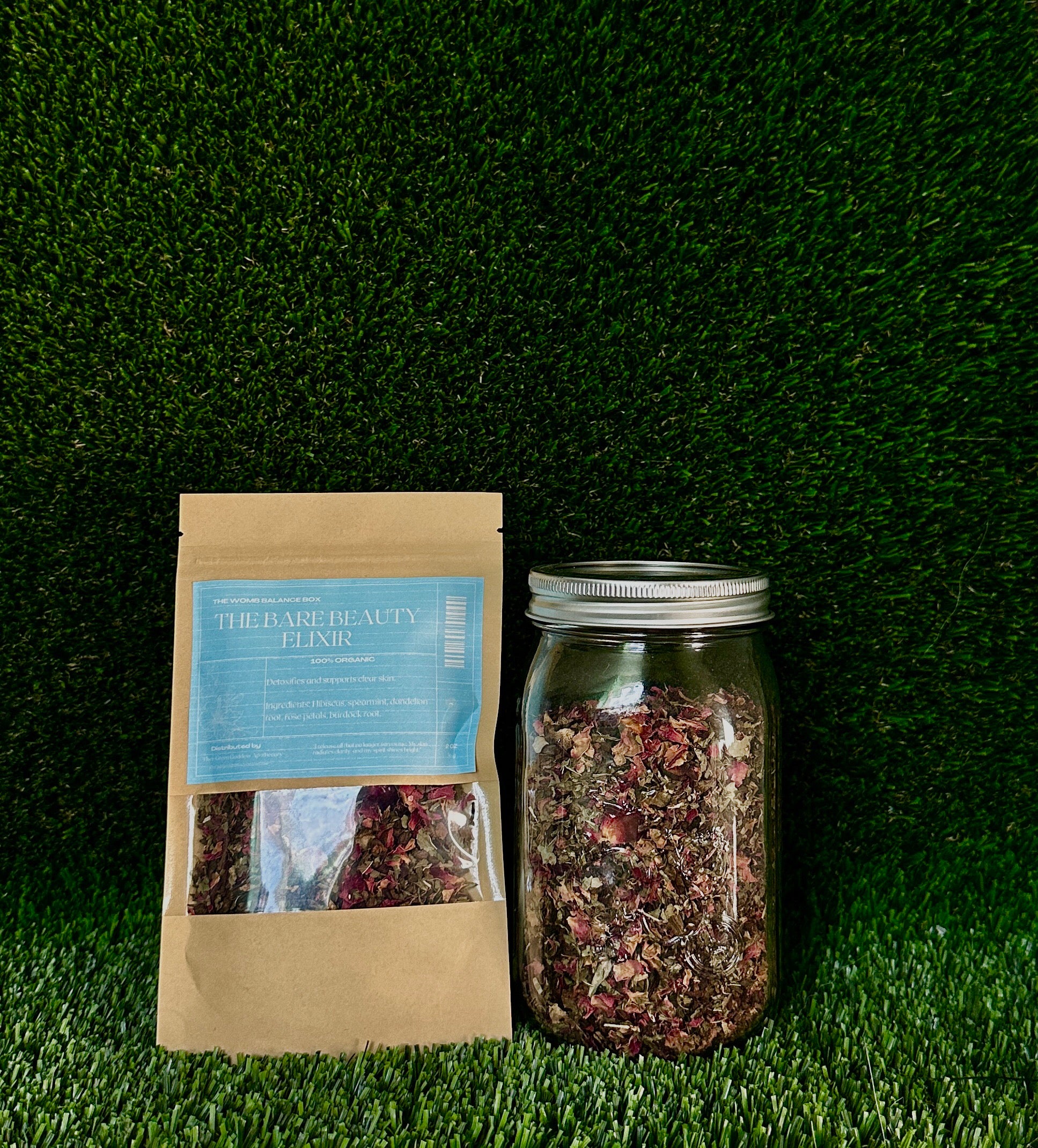 🌿 The Bare Beauty Elixir Herbal Tea