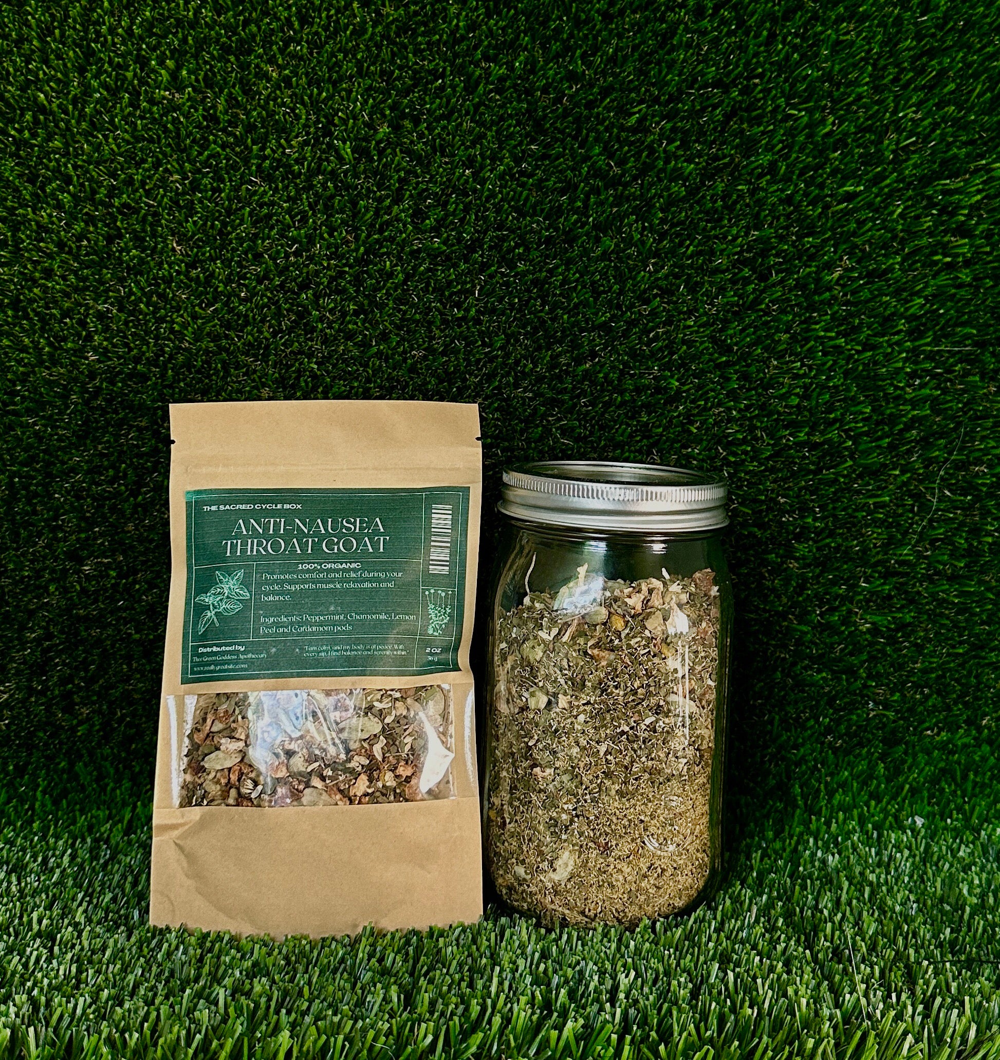 💚 Anti Nausea Throat Goat Tea Blend